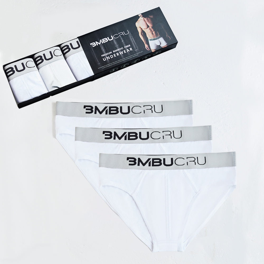 WHITE BRIEFS BMBU CRU BmbuCru BRIEFS