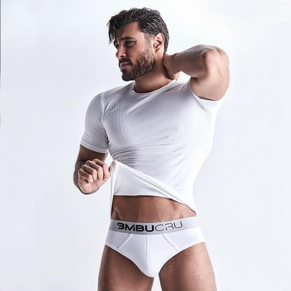 WHITE BRIEFS BMBU CRU BmbuCru BRIEFS